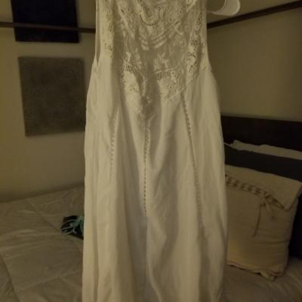 pretty white dress
